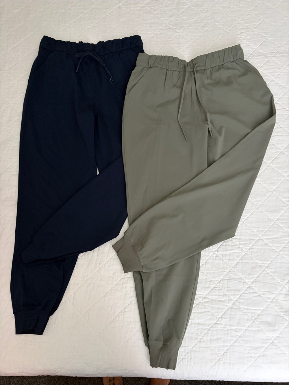lululemon athletica Navy and Olive Track Joggers